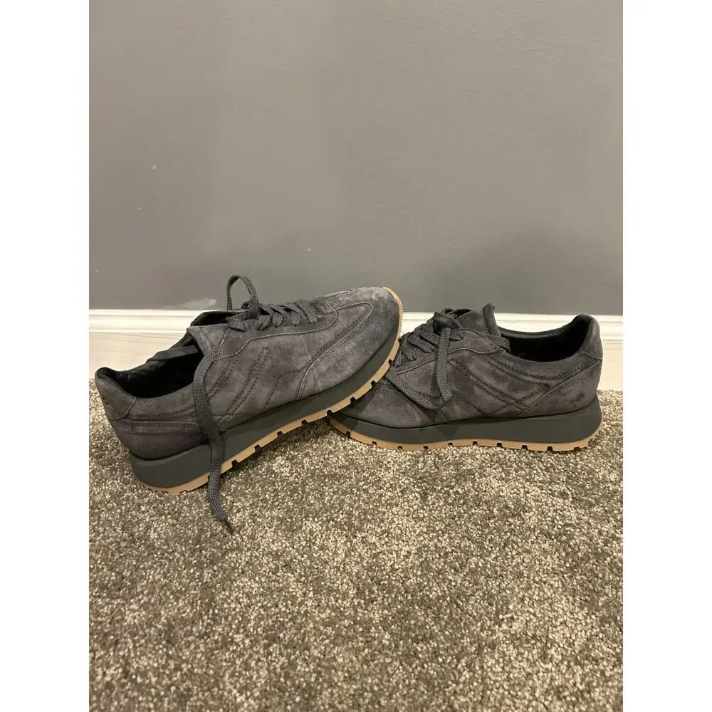 Koio Retro Runner‎ Mens Black/Brown Lace up Mens Size 8 (Vera Pellie)